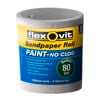 Flexovit 80 Grit Sandpaper Roll for Painted Surfaces 115mm x 5m