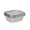 Aluminium Foil Tray With Lid Disposable Container Bbq Oven Baking Roasting Tray