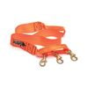 RPR Triple Hound Lead Pet Dog Puppy Split Walker Rope Leash 1.2m Orange