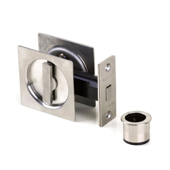 Sylvan Stainless Steel Square Privacy Cavity Slider