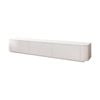White Sentara Floor TV Unit