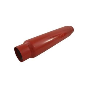 Outlaw Hot Dog Muffler, 3" Inlet/outlet, 4" X 22" Overall