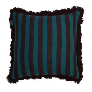 KAAT Amsterdam Viggo Red Stripe Square Filled Cushion 45cm x 45cm