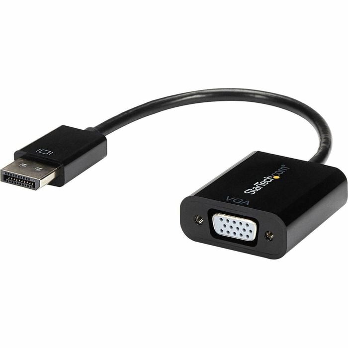 Startech.com Displayport To Vga Adapter, Active Dp To Vga Converter, 1080p Video, Dp To Vga Adapter Dongle