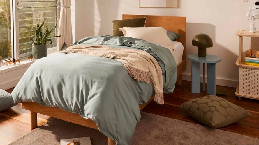 Warm ash balmain bed base.