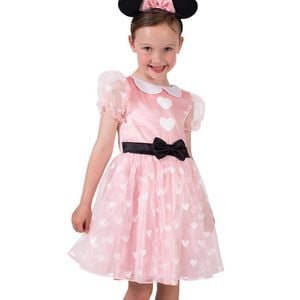 Minnie Mouse Toddler Girls Pink Premium Costume - Toddler