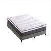 Zinus King Dark Grey Fabric Bed Base & Pocket Spring Mattress Set, Support iCoil Eurotop