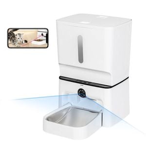 Pawz 7L Automatic Pet Feeder WIFI  Video Audio