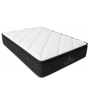 Aleato 21cm Single Medium Firm Mattress, Full Body Support with Foam Pillow Top, Breathable Bed Mattress