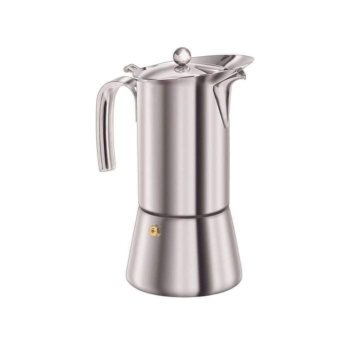 Euroline 2 Espresso Cup 160ml Stainless Steel Coffee Maker - Silver