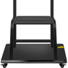Relaxio Tv Stand Cart Trolley 32 To 75 Inch Mobile Tv Cart