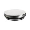 Argon Tableware Metal Storage Jar Lid - Contemporary Kitchen Food Storage Canister - Silicone Seal - 10cm