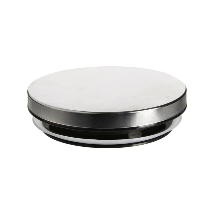 Argon Tableware Metal Storage Jar Lid - Contemporary Kitchen Food Storage Canister - Silicone Seal - 10cm
