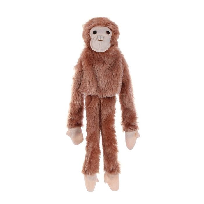 Paws & Claws Orangutan Plush Pet Dog Toy Assorted