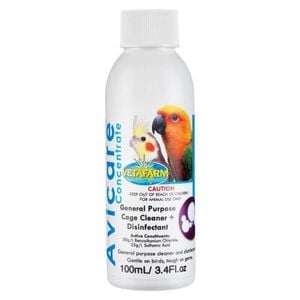 Vetafarm Avicare Concentrate Bird Cage Cleaner & Disinfectant 100ml