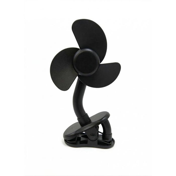 Childcare Stroller Fan - Black
