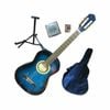 Axiom Children's Guitar Pack - 3/4 Size Blue