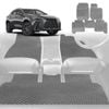 6D Diamond Car Floor Mats for Lexus NX 2022-Current-Full Set-Grey-Outback GT