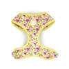 Holly & Co  Nonna's Garden Medium Yellow Stylish Velvet Dog Harness