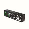 NNETM Rechargeable Gym Timer with 8 Fat Burning Training Modes [Black]