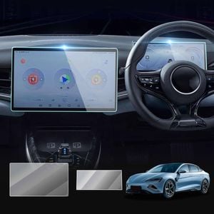 Tempered Glass Dash Center Console Screen Protector for BYD Seal 2023-Onwards Touchscreen