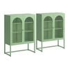 Artiss 2x Buffet Sideboard Cabinet Elma Green