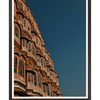 Galrie Hawa Mahal Jaipur - Architectural Marvel Art Photography Print, Black Frame, 70 x 100cm (28 x 40inch)