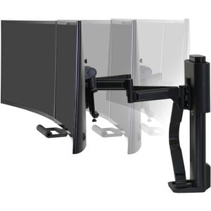 Ergotron Trace Desk Mount - 27 Matte Black Display Support