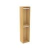 Lugna 2048 x 450 x 380mm Sand Double Hanging Robe Insert