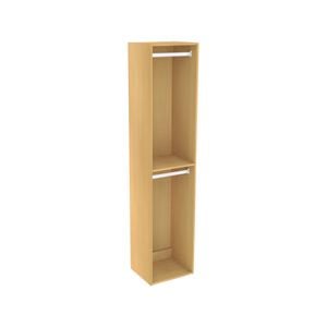 Lugna 2048 x 450 x 380mm Sand Double Hanging Robe Insert
