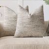 Gioia Casa 2-Pack Speckled Bouclé Cushion Covers 45cm x 45cm - Grey