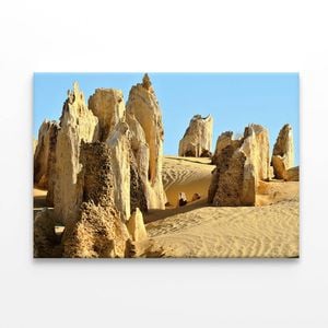 The Pinnacles Desert Western Australia National Park  Print 100% Australian Made 90 x 60cm  (Stretched)