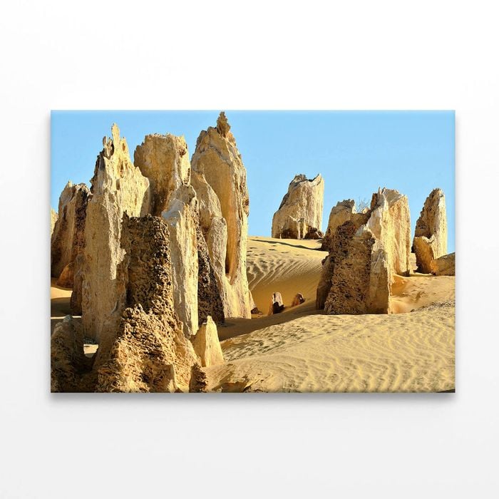 The Pinnacles Desert Western Australia National Park  Print 100% Australian Made 90 x 60cm  (Stretched)