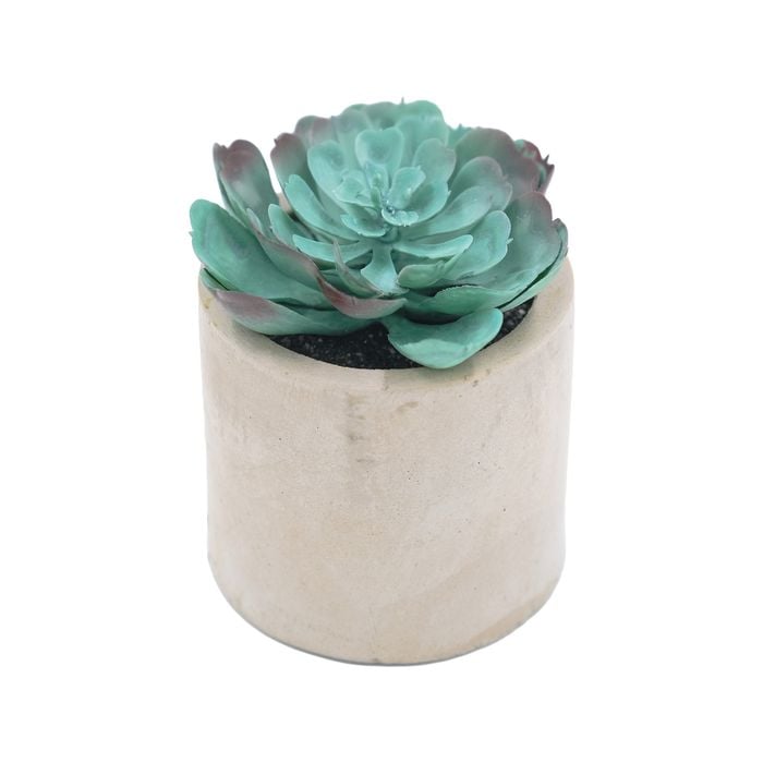 UN-REAL 13cm Blue Succulent Artificial Plant - Blue