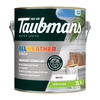 Taubmans 2L White Semi Gloss All Weather Exterior Paint