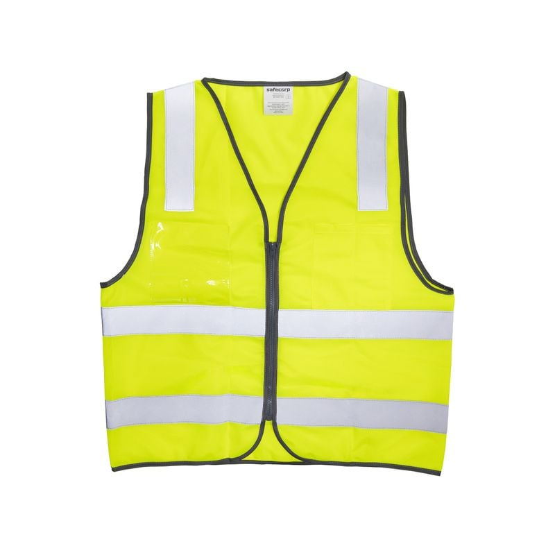 Citeco 2XL Hi Vis Day/Night Zipper Yellow Vest