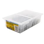 Zenith 8 - 10 x 40mm Galvanised Countersunk Rib Head Timber Screws - 500 Pack