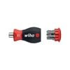 Wiha 6 Bits Screwdriver Stubby Bit Holder