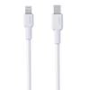 AUKEY CB-KCL1 Circlet CL USB-C to Lightning Cable 1m White, Aramid Fiber Core