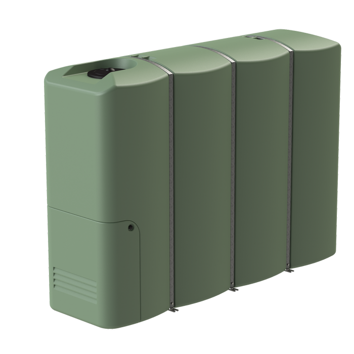Promax 5,000L Mist Green Slimline Tank