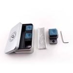 Walkabout Magnetic Chalk Holder & Clip Set with Cue Tip File and 3 Premium Chalks (Spruce)