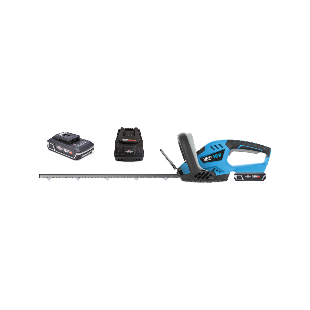 Victa 18V Hedge Trimmer Kit With 2.5Ah Battery And Charger Bunnings Australia