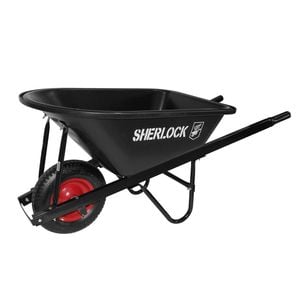 Sherlock 100L Home Use Poly Tray Wheelbarrow