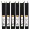 20pc Marbig Clearview 4 D-ring Insert Binder A4 File 25mm Document Organiser Blk