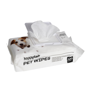 Happy Tails Pet Wipes - 100 Pack