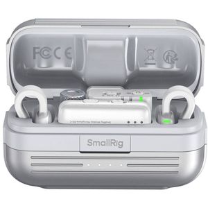 SmallRig S 70 Wireless Microphone with Multi-Device Compatibility (White) 5716
