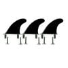 Softboard replacement bolt through surfboard fins with screw - Set Of 3 (thruster Set)