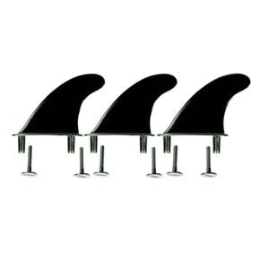 Softboard replacement bolt through surfboard fins with screw - Set Of 3 (thruster Set)