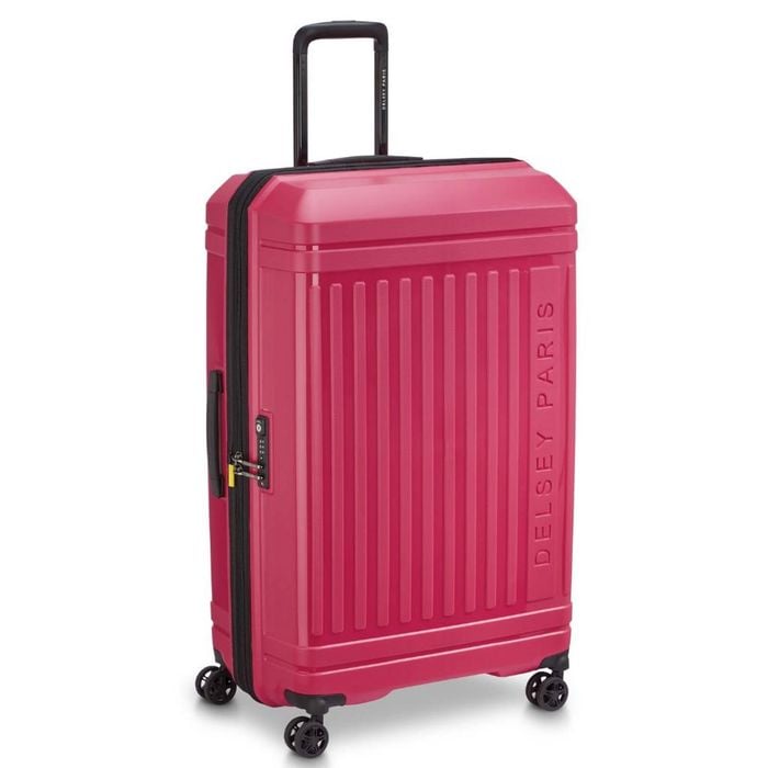 Delsey Lutece Se Lightweight Exp 3.6kg X Large Suitcase - Red