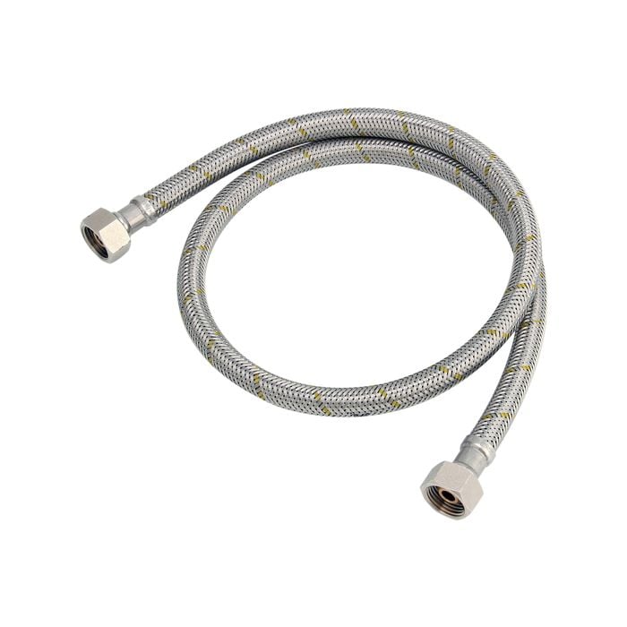 Kinetic 1200mm Stainless Steel Flexible Braided Gas Connector